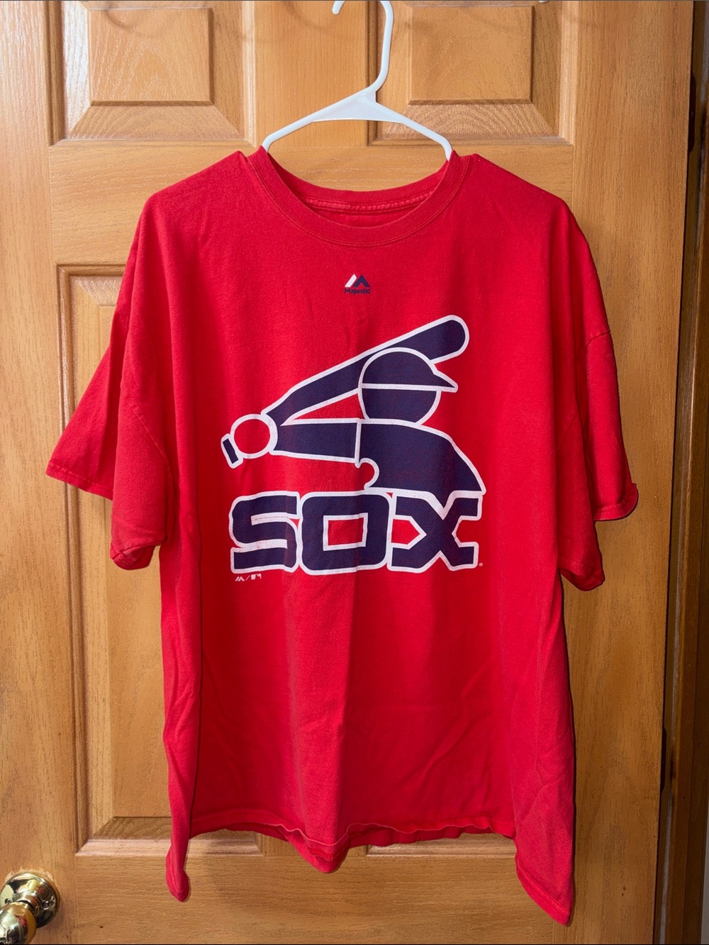 Chicago White Sox Graphic T-shirt Old School Logo🔥